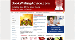 Desktop Screenshot of bookwritingadvice.com